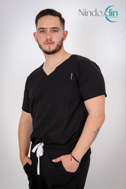 CABALLERO scrub conjunto negro