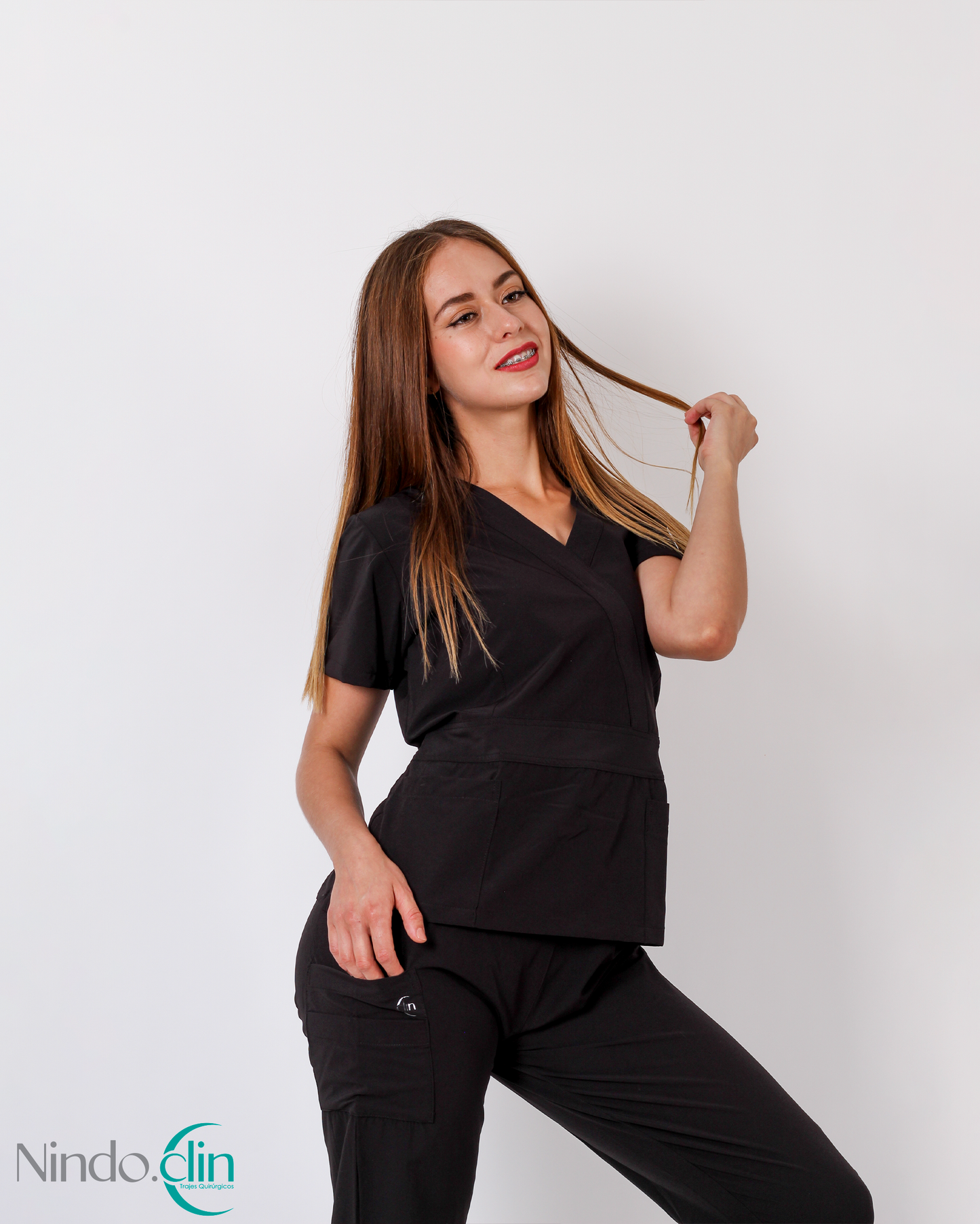 Scrub conjunto negro