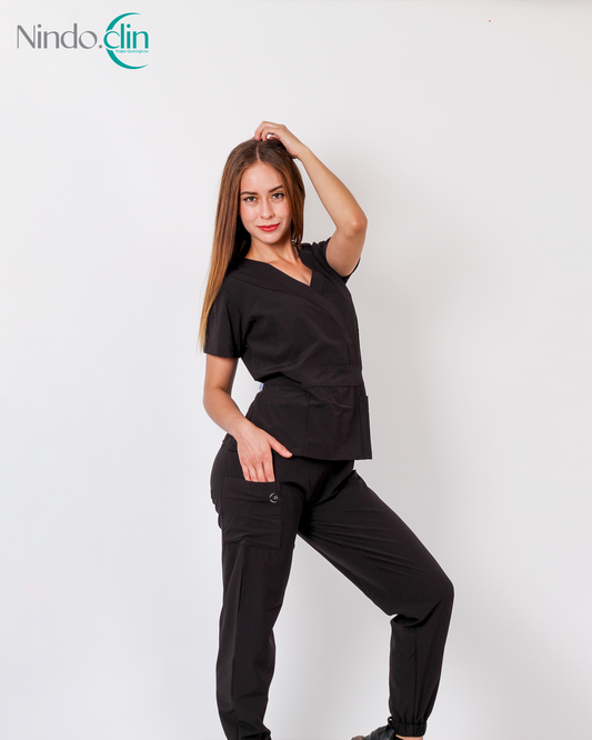 Scrub conjunto negro