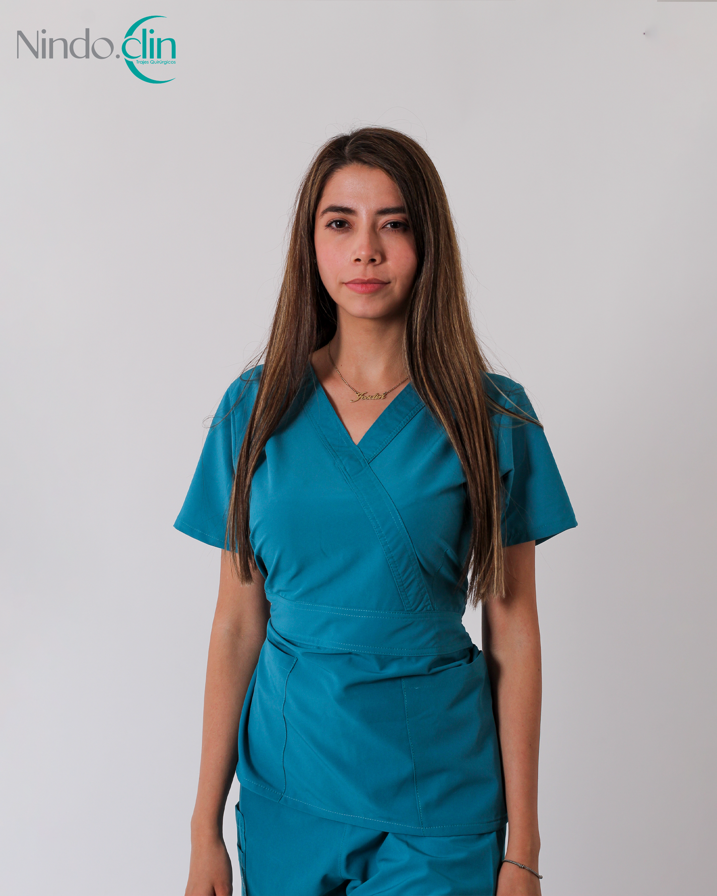 Scrub conjunto azul celeste